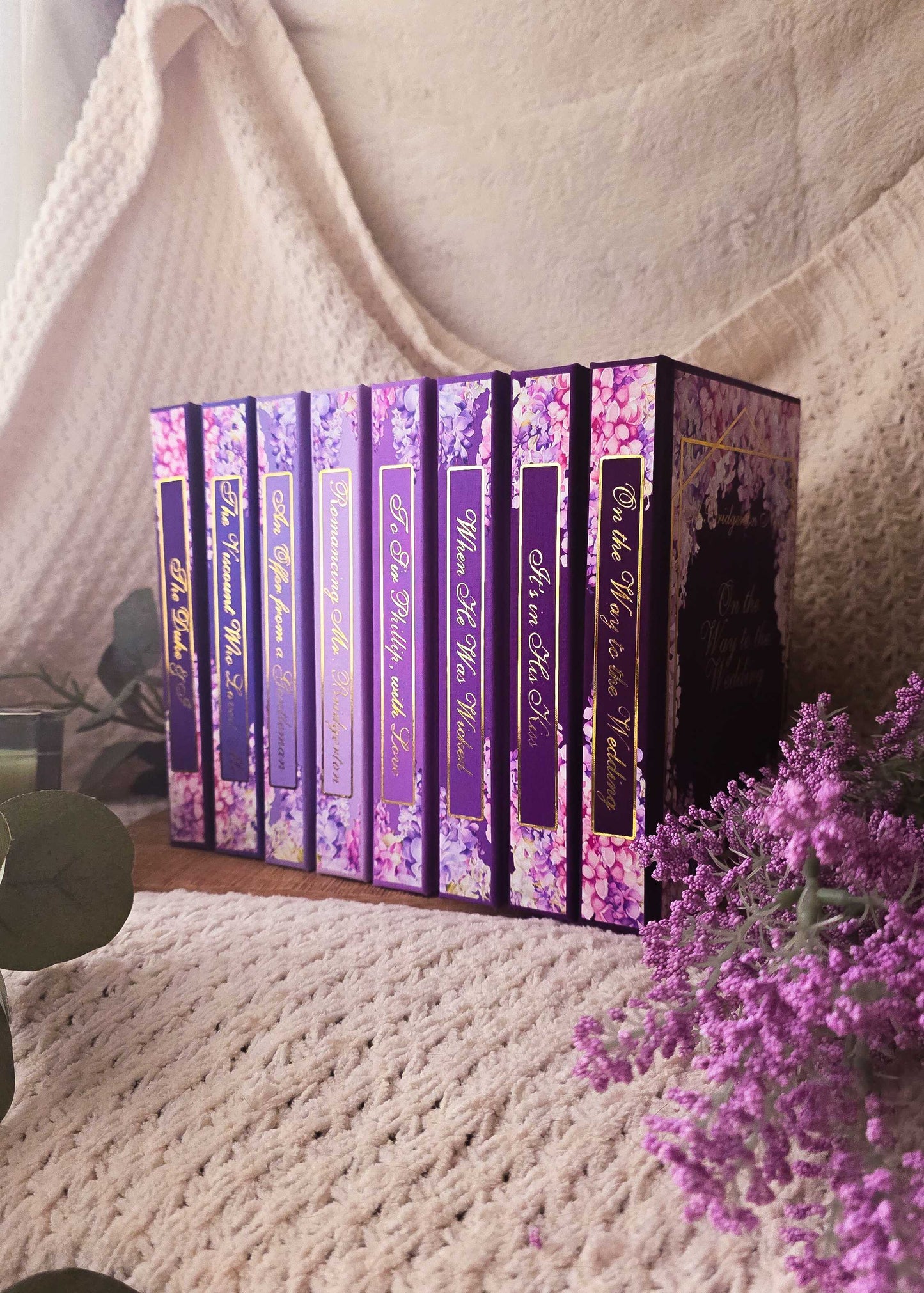 Floral Bridgerton Rebind | Bridgerton by Julia Quinn
