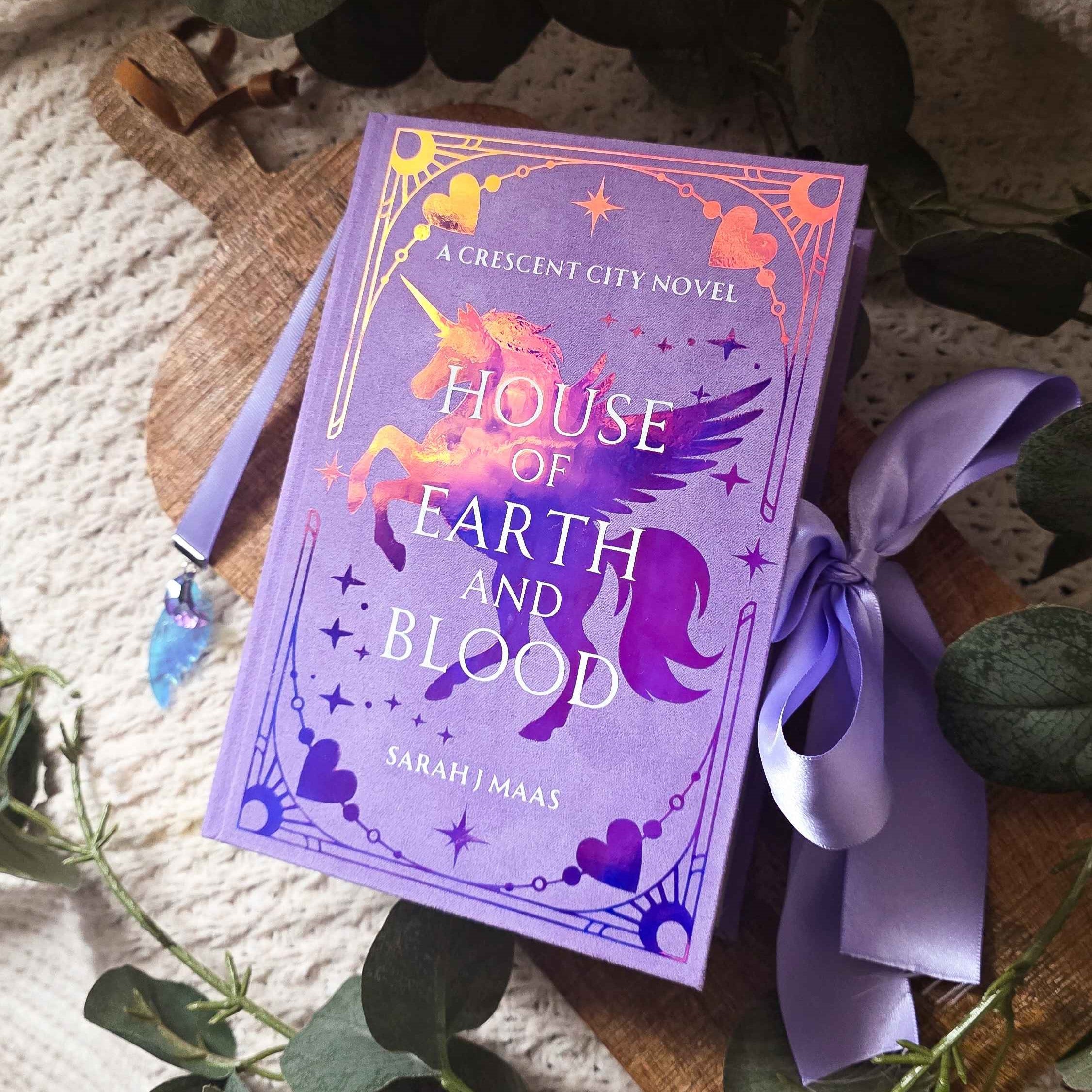 Crescent City by Sarah J Maas | Purple Edition – Spark & Spine