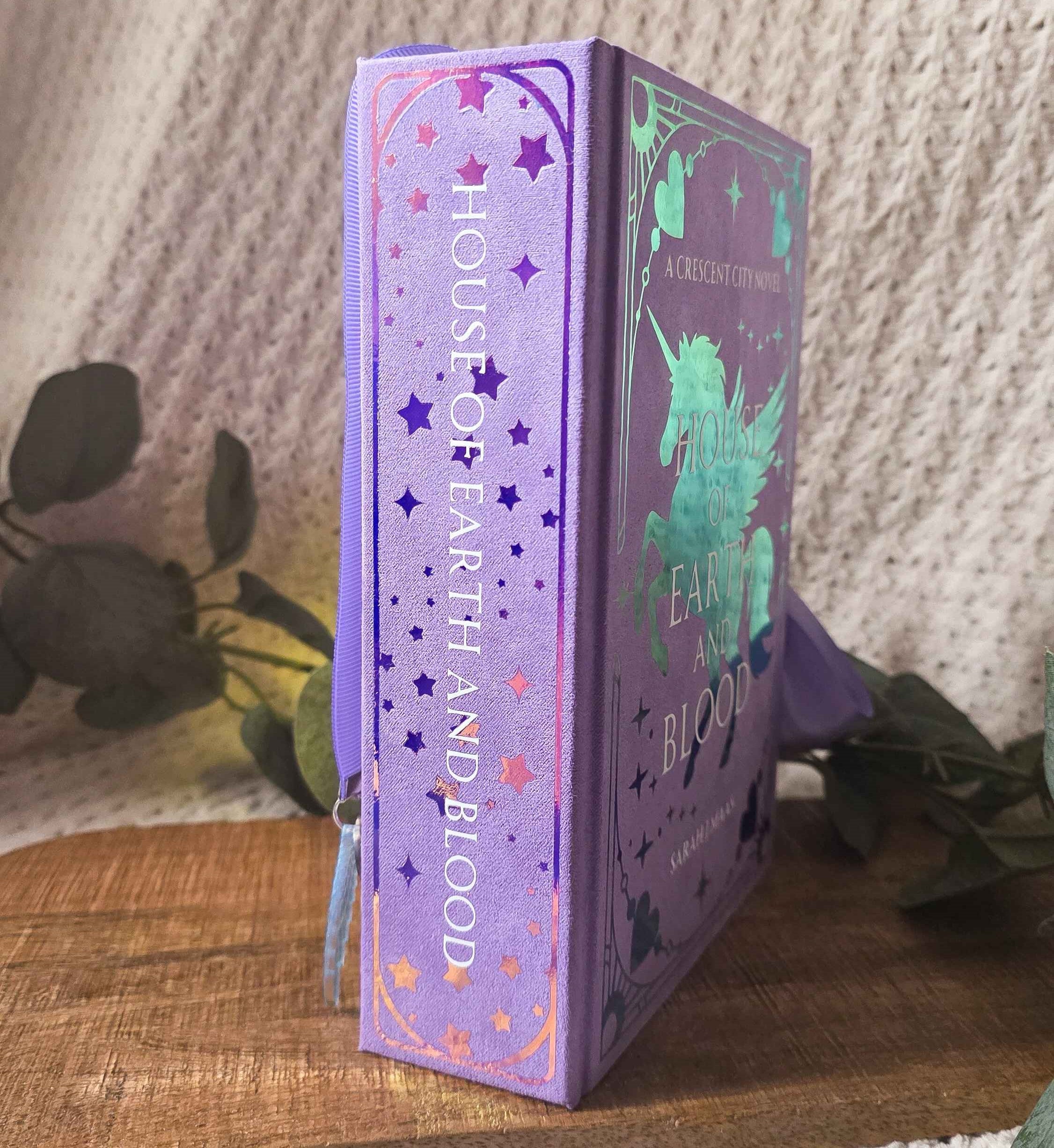Crescent City by Sarah J Maas | Purple Edition – Spark & Spine
