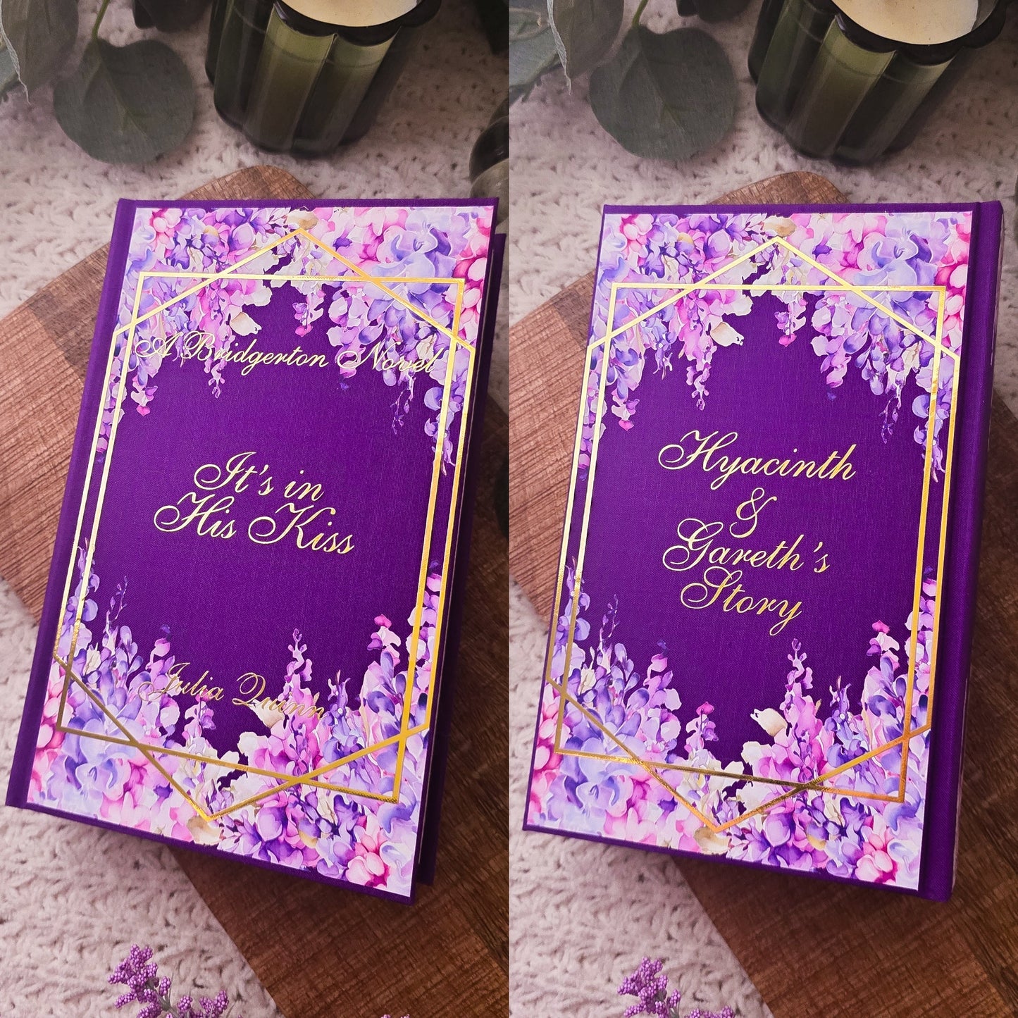 Floral Bridgerton Rebind | Bridgerton by Julia Quinn