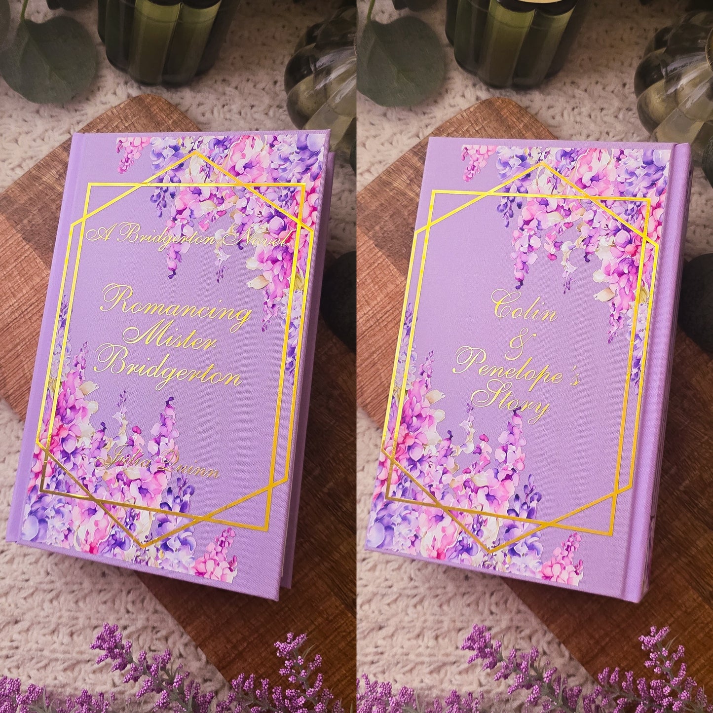 Floral Bridgerton Rebind | Bridgerton by Julia Quinn