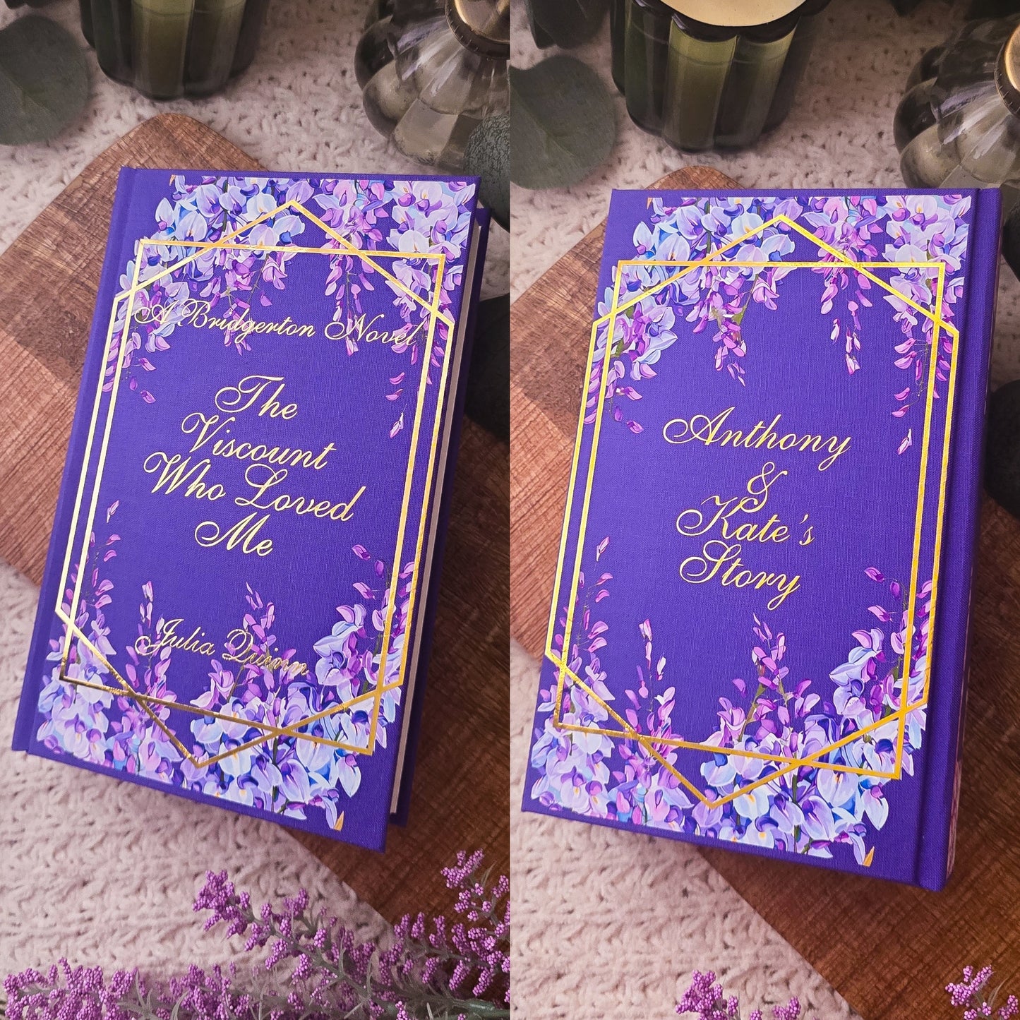 Floral Bridgerton Rebind | Bridgerton by Julia Quinn