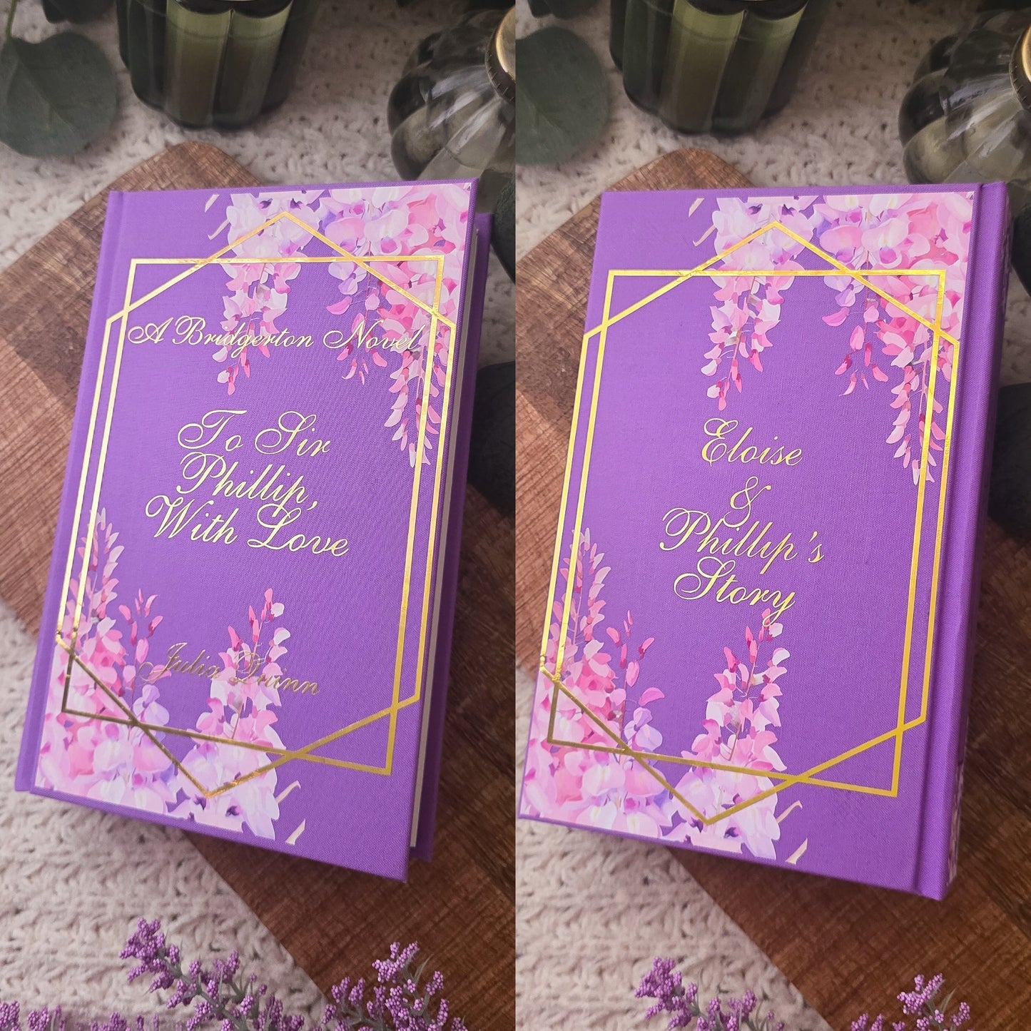Floral Bridgerton Rebind | Bridgerton by Julia Quinn